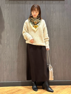 meiさん（レディース・153cm）の冬コーディネート