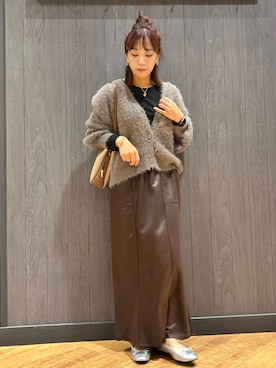 「アイテム（その他シューズ）」を使った、meiさん（レディース・153cm）の秋コーディネート