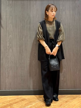 「アイテム（その他シューズ）」を使った、meiさん（レディース・153cm）の夏コーディネート