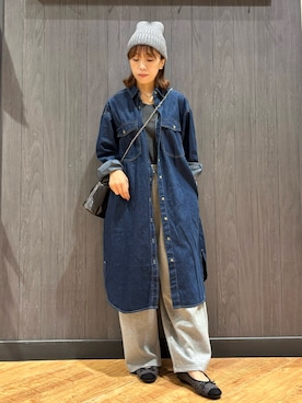 「アイテム（その他シューズ）」を使った、meiさん（レディース・153cm）の秋コーディネート