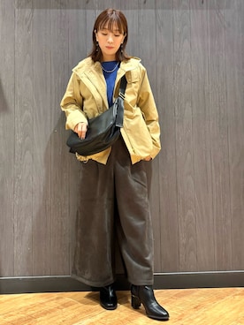 「DRESKIP（ドレスキップ）のアイテム」を使った、meiさん（レディース・153cm）の秋コーディネート