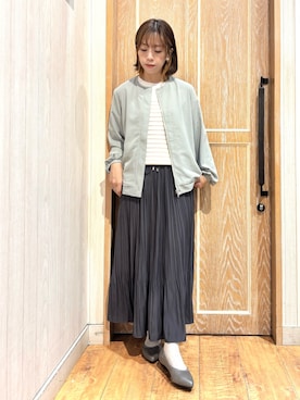 「アイテム（その他シューズ、その他）」を使った、meiさん（レディース・153cm）の春コーディネート