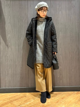 「アイテム（その他アウター）」を使った、meiさん（レディース・153cm）の秋コーディネート