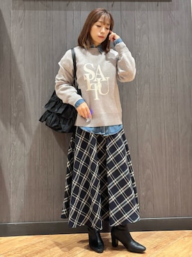 meiさん（レディース・153cm）の冬コーディネート