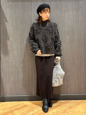 meiさん（レディース・153cm）の冬コーディネート