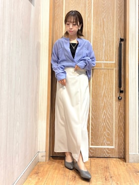 「アイテム（その他シューズ、その他）」を使った、meiさん（レディース・153cm）の春コーディネート