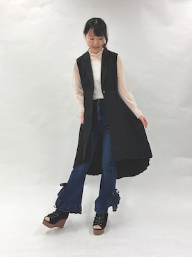 ぽんずさん（レディース・167cm）の春コーディネート