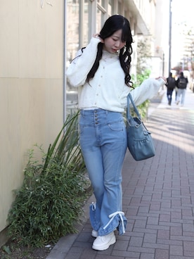 ぽんずさん（レディース・167cm）の冬コーディネート