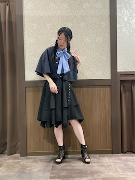 「axes femme（アクシーズファム）のアイテム」を使った、ぽんずさん（レディース・167cm）の夏コーディネート
