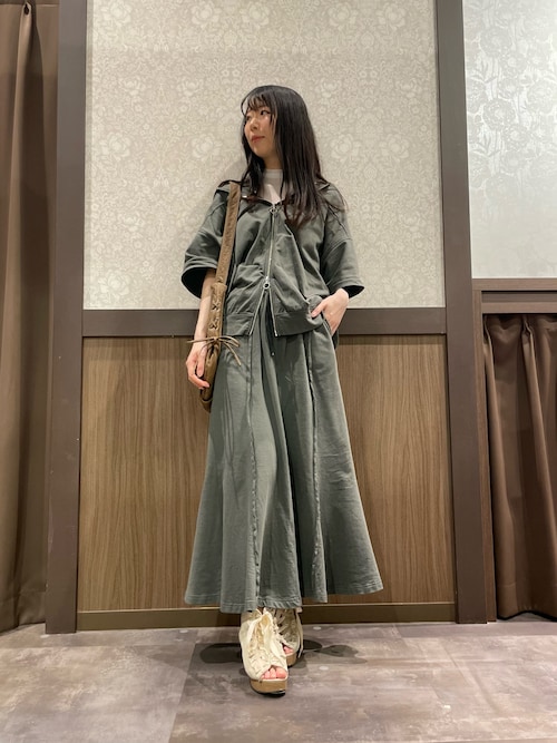 シアー半袖トップス（Tシャツ/カットソー）｜axes femme