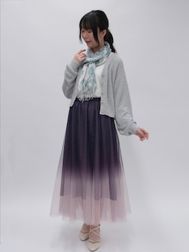 ぽんずさん（レディース・167cm）の春コーディネート