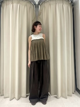 ゆうりさん（レディース・158cm）の春コーディネート