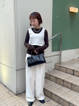 ゆうりさん（レディース・158cm）の冬コーディネート