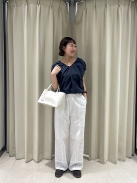 「夏コーディネート」｜ゆうりさん（レディース・158cm）の春コーディネート
