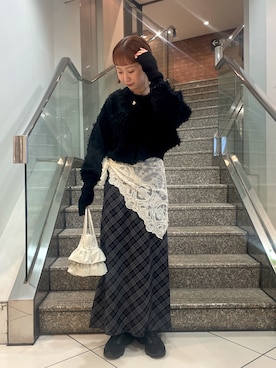 ゆうりさん（レディース・158cm）の冬コーディネート