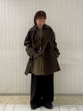 ゆうりさん（レディース・158cm）の冬コーディネート