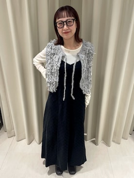 「秋のシャツ着こなし術」｜ゆうりさん（レディース・158cm）の秋コーディネート
