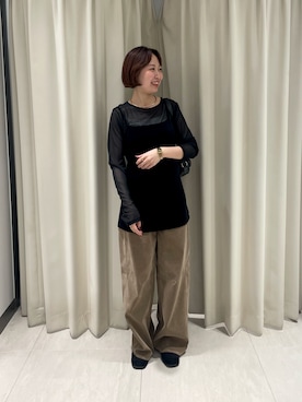 ゆうりさん(レディース・158cm)の秋コーディネート