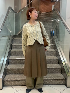 ゆうりさん（レディース・158cm）の冬コーディネート