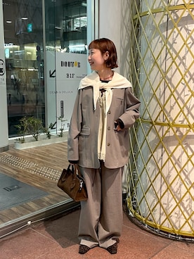 ゆうりさん（レディース・158cm）の冬コーディネート