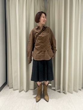 ゆうりさん(レディース・158cm)の秋コーディネート