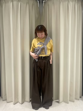 「GOOD ROCK SPEED（グッドロックスピード）のアイテム」を使った、ゆうりさん（レディース・158cm）の春コーディネート