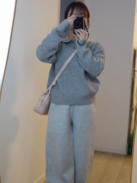 「アイテム（スウェットパンツ）」を使った、めうさん（レディース・150cm）の秋コーディネート