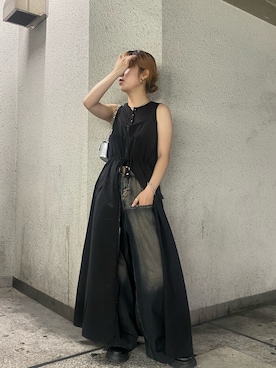「モードストリート」｜「アイテム（ワンピース/ドレス）」を使った、wwgmikiさん（レディース・158cm）の夏コーディネート