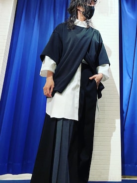 「GGD（ジージーディー）のアイテム」を使った、mochaさん（レディース・158cm）の春コーディネート