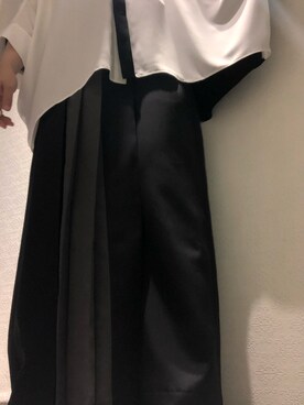 「GGD（ジージーディー）のアイテム」を使った、mochaさん（レディース・158cm）の夏コーディネート
