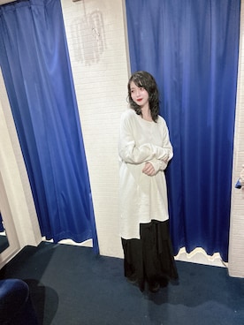 「GGD（ジージーディー）のアイテム」を使った、mochaさん（レディース・158cm）の冬コーディネート