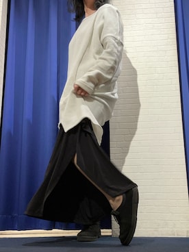 「GGD（ジージーディー）のアイテム」を使った、mochaさん（レディース・158cm）の冬コーディネート