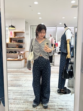 「アイテム（セットアップ）」を使った、nanaさん（レディース・161cm）の春コーディネート