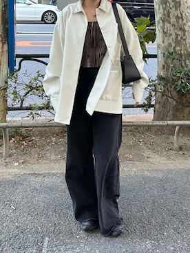 nanaさん（レディース・161cm）の冬コーディネート