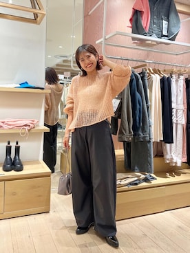 nanaさん（レディース・161cm）の秋コーディネート