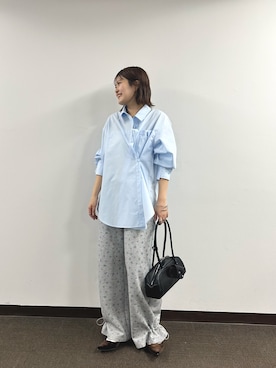 「mystic（ミスティック）のアイテム（スウェットパンツ）」を使った、nanaさん（レディース・161cm）の冬コーディネート