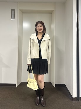 nanaさん（レディース・161cm）の冬コーディネート