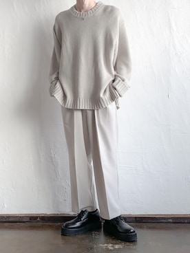 「ニット/セーター」｜こーきさん（メンズ・172cm）の秋コーディネート