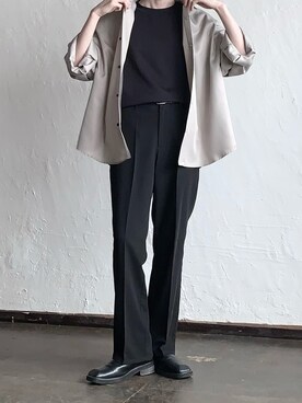 「JULLIN（ユリン）のアイテム」を使った、こーきさん（メンズ・172cm）の春コーディネート