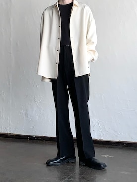 「JULLIN（ユリン）のアイテム」を使った、こーきさん（メンズ・172cm）の春コーディネート