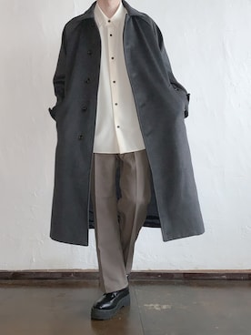 「nowm（ノウム）のアイテム（ジャケット/アウター）」を使った、こーきさん（メンズ・172cm）の秋コーディネート