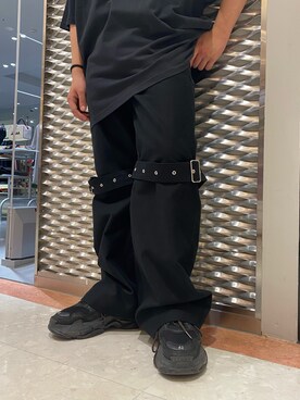 「JOHN LAWRENCE SULLIVAN（ジョンローレンスサリバン）のアイテム」を使った、☹MASATO☻さん（メンズ・173cm）の夏コーディネート