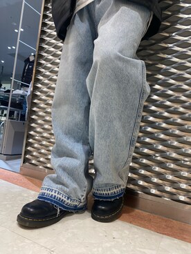 「Feng Chen Wang（フェン・チェン・ワン）のアイテム」を使った、☹MASATO☻さん（メンズ・173cm）の冬コーディネート