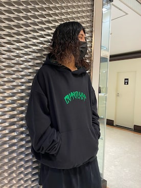 「ROYAL FLASH（ロイヤルフラッシュ）のアイテム（パーカー）」を使った、☹MASATO☻さん（メンズ・173cm）の秋コーディネート