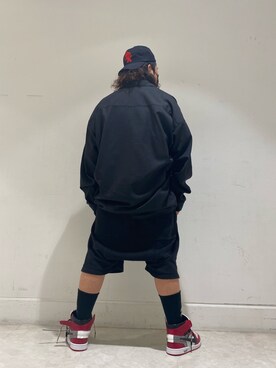 「ROYAL FLASH（ロイヤルフラッシュ）のアイテム（キャップ）」を使った、☹MASATO☻さん（メンズ・173cm）の夏コーディネート