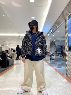 「1piu1uguale3 RELAX（ウノピュウノウグァーレトレリラックス）のアイテム（ジャケット/アウター）」を使った、☹MASATO☻さん（メンズ・173cm）の秋コーディネート