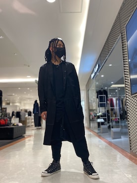 「ISAMU KATAYAMA BACKLASH（イサムカタヤマバックラッシュ）のアイテム（シューズ）」を使った、☹MASATO☻さん（メンズ・173cm）の秋コーディネート