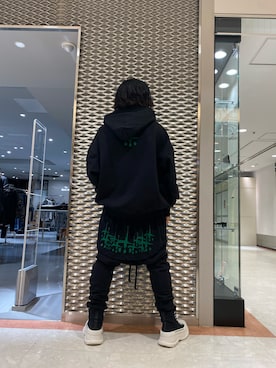 「ROYAL FLASH（ロイヤルフラッシュ）のアイテム（パーカー）」を使った、☹MASATO☻さん（メンズ・173cm）の秋コーディネート