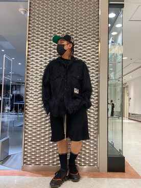 「ROYAL FLASH（ロイヤルフラッシュ）のアイテム（スニーカー）」を使った、☹MASATO☻さん（メンズ・173cm）の夏コーディネート