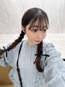 「アイテム（ポーチ）」を使った、さちぃさん（レディース・153cm）の秋コーディネート